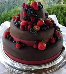 	 -      | How to decorate cakes with fruits